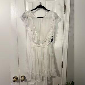 White Mini Dress NWT